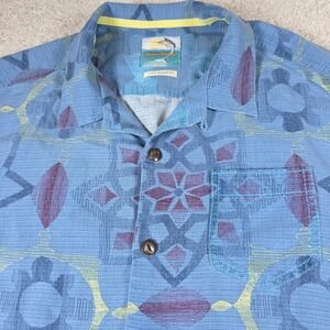 Tommy Bahama Island Shirt Mens XL Modern‎ Fit Button Up Short Sleeve